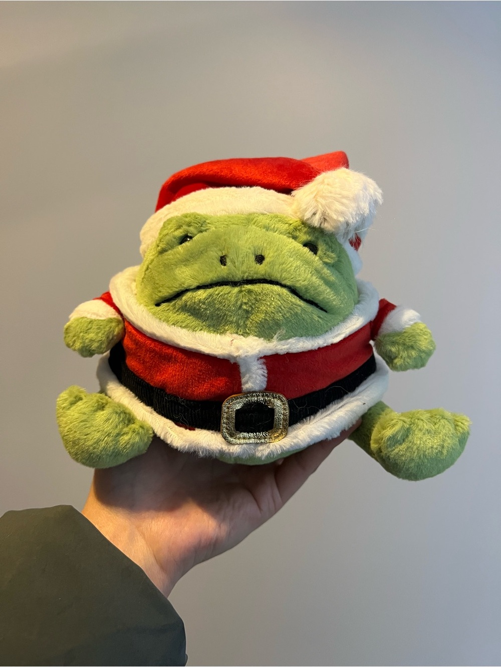 Jellycat Santa Ricky Rain Frog NWT